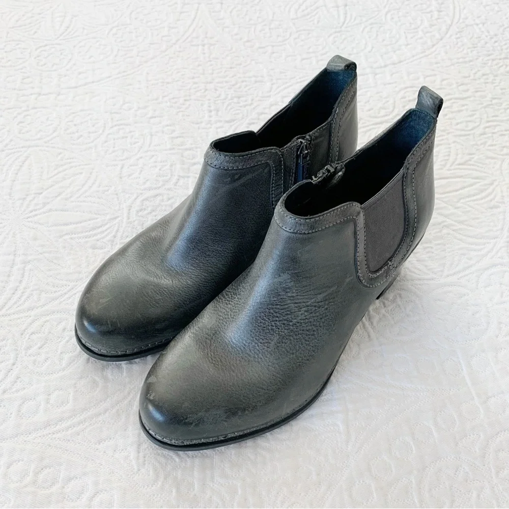 Dansko Harlene Bootie, Distressed Charcoal (Sz 38, US‎ 7.5-8)